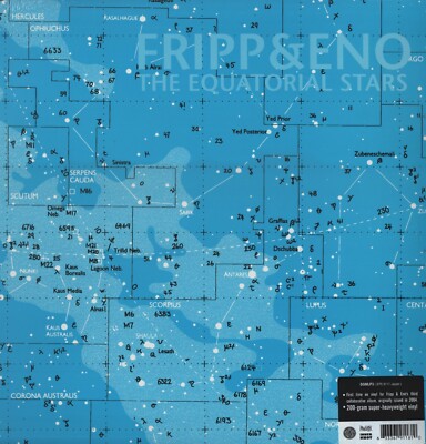 Fripp & Eno The Equatorial Stars Discipline Global Mobile DGMLP3 Sealed 200g LP
