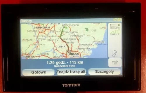 Genuine Toyota / Peugeot TomTom-Satellite Navigation SAT NAV Screen 4MC0.000.05 - Picture 1 of 3