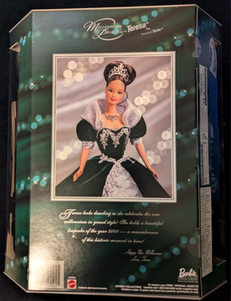 Barbie Millenium Teresa – Mattel 2000 – Vintage – Sans Accessoire