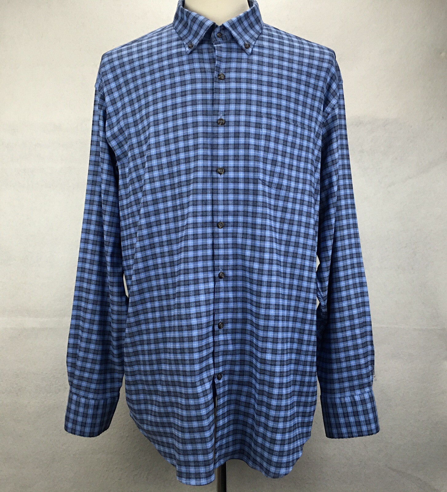 Peter Millar Hunter Check Performance Flannel Spo… - image 2