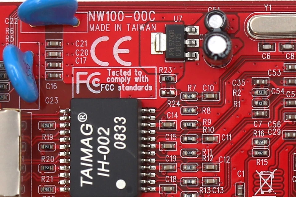 Rosewill Single-Port Gigabit PCIe Ethernet Network Card P/N: NW100-00C Tested - Image 4 of 4
