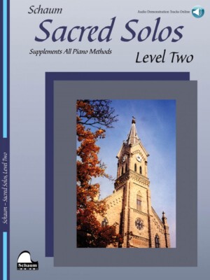 Sacred Solos Level Two Educational Piano Book and Audio NEW 000645922