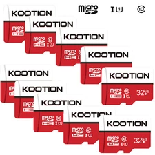 10 Pack 32GB Micro SD TF Card SDHC Memory SD Card C10 TF Card For Cameras Phone