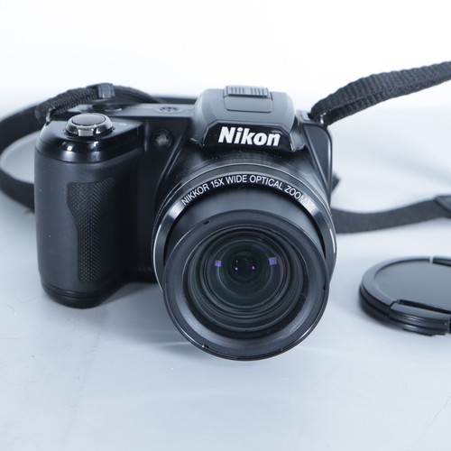 Nikon Coolpix L110 Point and Shoot Digitalkamera schwarz 12,1 MP getestet funktioniert - Bild 2 von 11