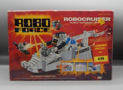 1984 vintage IDEAL toys ROBO FORCE Robocruiser COMPLETE vehicle w