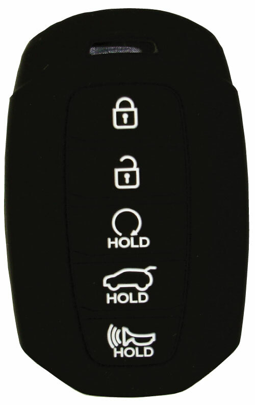 Keyless Entry Key Fob Rubber Cover for Hyundai Palisade Elantra Remote