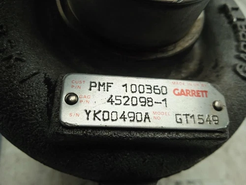 PMF100360 Turbocompresor para MG ROVER ROVER 600 (RH) * 1996 580064 - Imagen 4 de 4