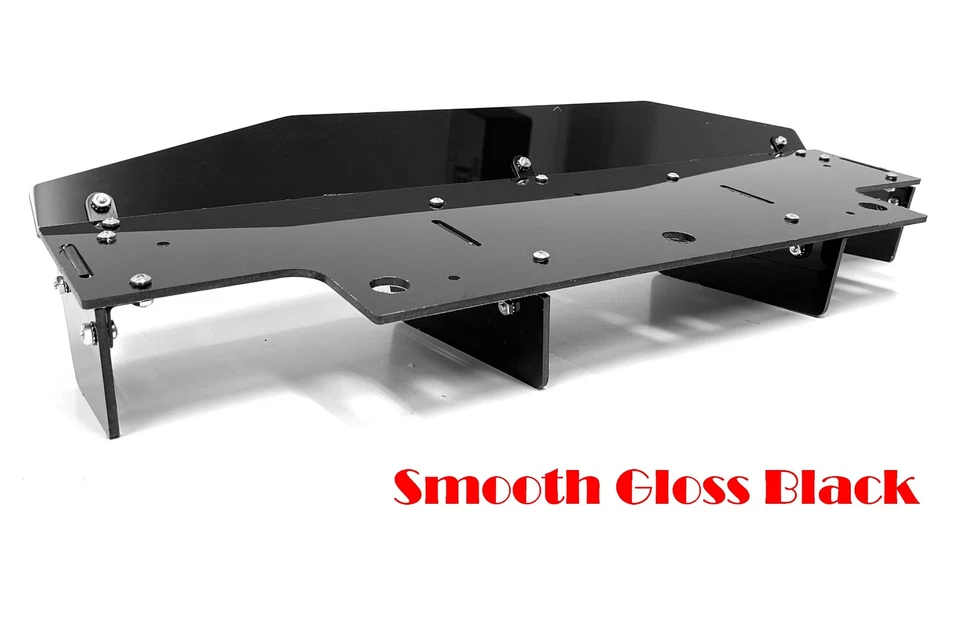 Divisor de aleta de tiburón parachoques negro 26" difusor trasero valencia de ala para Hyundai Foto 3 de 4