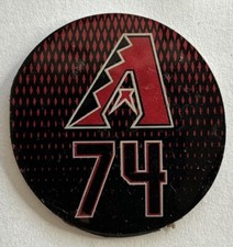 Arizona Diamondbacks Game Used Bat Knob Decal #74 - MLB Baseball