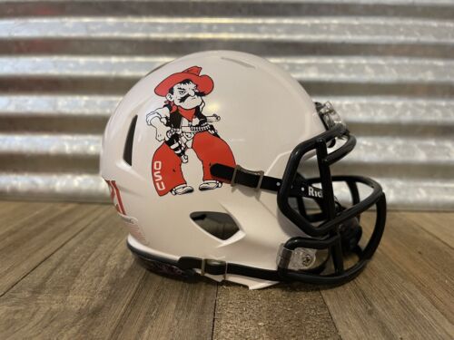 Custom Oklahoma State Cowboys (2017) Speed Mini Helmet - Picture 1 of 4