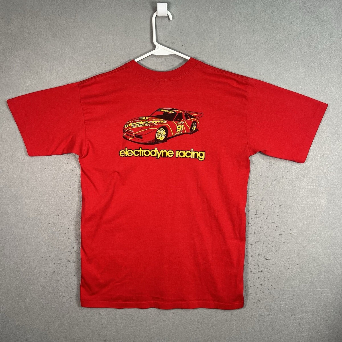 ロゴTEE Vintage 90s Electrodyne Racing Porsche 944 IMSA GTO T Shirt