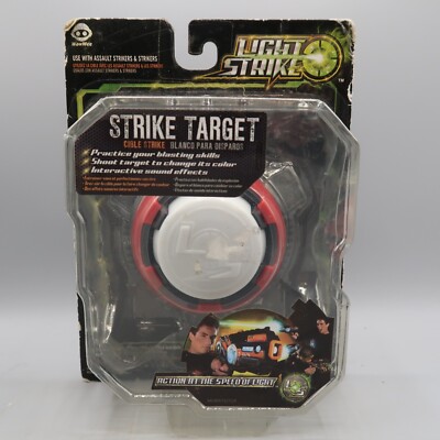 WOWWEE Light Strike Practice Laser Gun Target with Sound & Light
