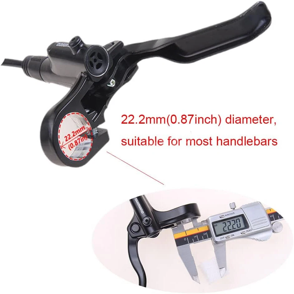 Shimano MT200 MTB Hydraulic Disc Brakes Set Left Front & Right Rear /W Calipers - Image 4 of 4