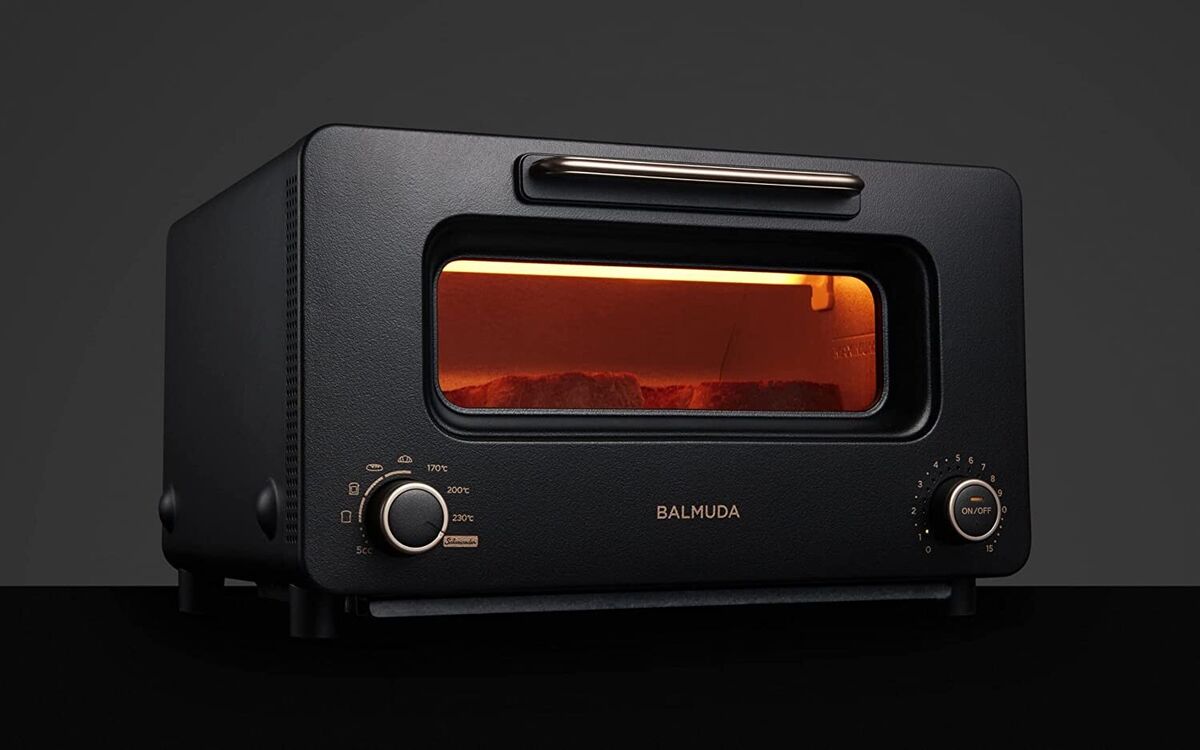 BALMUDA The Toaster Pro K05A-SE steam toaster with salamander mode 