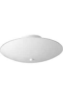Progress Lighting P4610-30 Round Glass Close-to-Ceiling, 14-1/2-Inch Diameter x