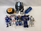 Vintage Mighty Morphin Power Rangers Lot of 8 Bandai Figures W/ 1 Weapon 90’s