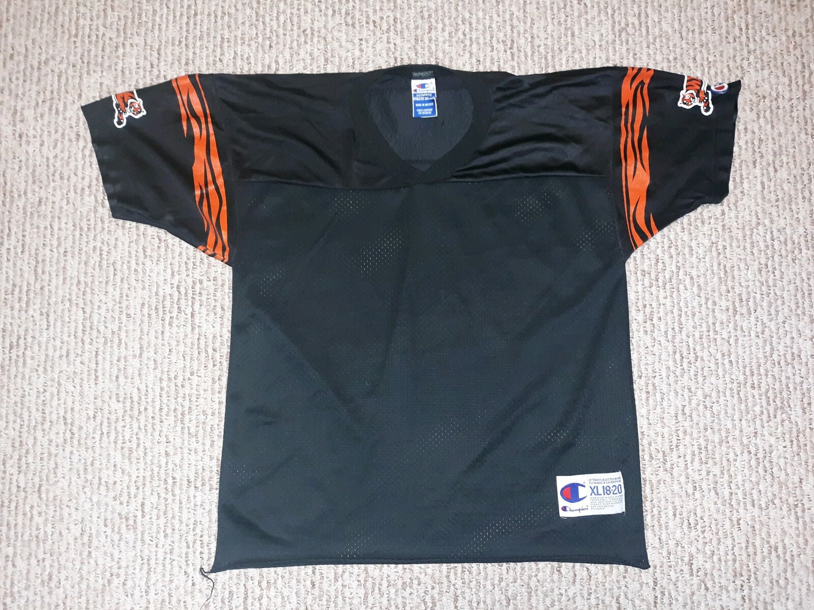 blank bengals jersey