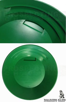 ROARING CAMP 12.5'' GOLD SAVER TRAP PAN GREEN