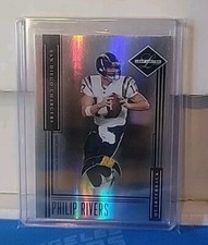 PHILIP RIVERS 2006 LEAF LIMITED 2 COLOR GAME USED PRIME JERSEY /30