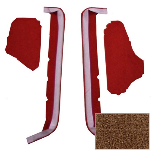 1990-93 Chevrolet Corvette Die-cut Door Panel Inserts 4-Pieces Cut-pile Carpet! - Picture 89 of 109