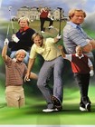 JACK NICKLAUS MASTERS signed Autographed AUGUSTA CANVAS PSA/DNA