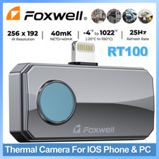 FOXWELL RT100 256 X 192 IR Sensor Infrared Thermal Imaging Camera For iOS System