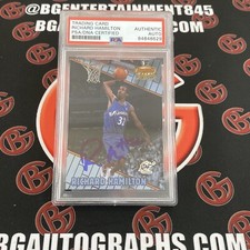 Richard Hamilton 2000 Bowmans Best Rookie Card RC #107 Washington Wizards PSA