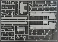 Zvezda 1/35th Scale Sherman M4A2 - Parts Tree B from Kit No. 3702