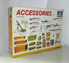Accessories (Italeri N. 407) Scale 1:35 Model Kit In Plastic
