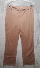 Ann Taylor Pants Womens 8 Brown Trousers Slacks Business Casual Walking