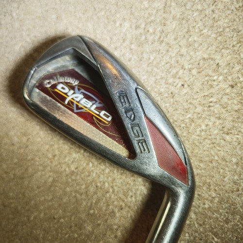 Callaway Diablo Edge Iron Set #456789 (6Clubs) / Uniflex Steel Shaft nice grips - Picture 7 of 9
