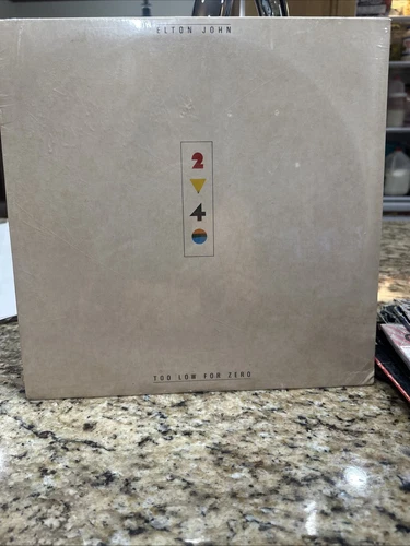 NEW Elton John Too Low For Zero Vinyl Geffen Records GHS 4006 1983 VINTAGE