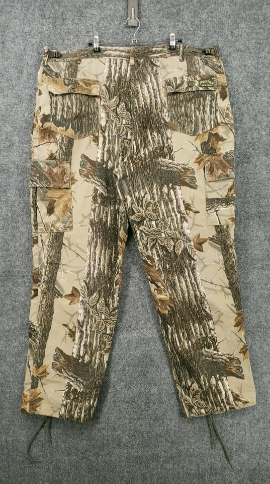 Spartan Realtree Pants Mens 2XL XXL Green Camouflage Cargo Hunting Outdoor USA - Image 2 of 4