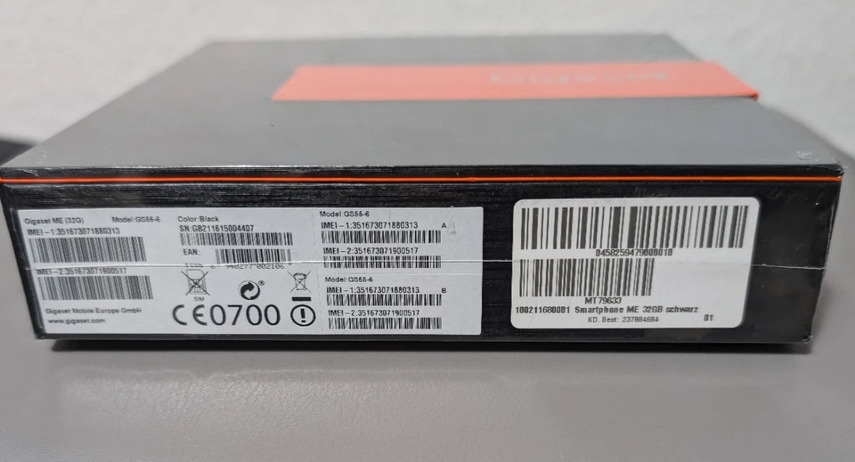 Gigaset ME GS55-6 Smartphone 32 GB mit OVP Eingeschweißt Unbenutzt in Folie - Bild 4 von 4