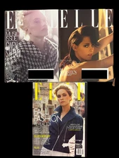 Elle Magazine Lot – July 2009 Gwen Stefani, June 2010 Kristen Stewart, Sept 2003