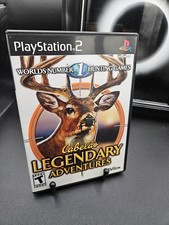 Cabela's Legendary Adventures / PlayStation 2 PS2 / CIB / Clean / Tested / Read 