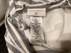 Pottery Barn Teen Sham STANDARD Stripes Blue Cotton Emily Meritt — photo 3