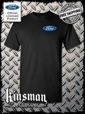 Ford Classic Blue Logo Crest T-Shirt - F150 Mustang - Official Licensed Product