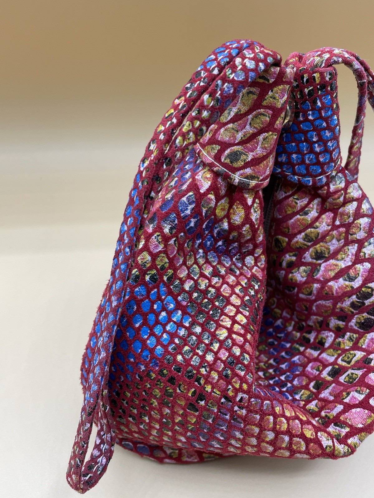 Luis Alexander MULTICOLORED Patchwork Leather For… - image 2