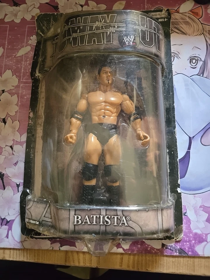 Figura de acción Jakks Pacific 2007 WWE No Way Out Batista Foto 2 de 4