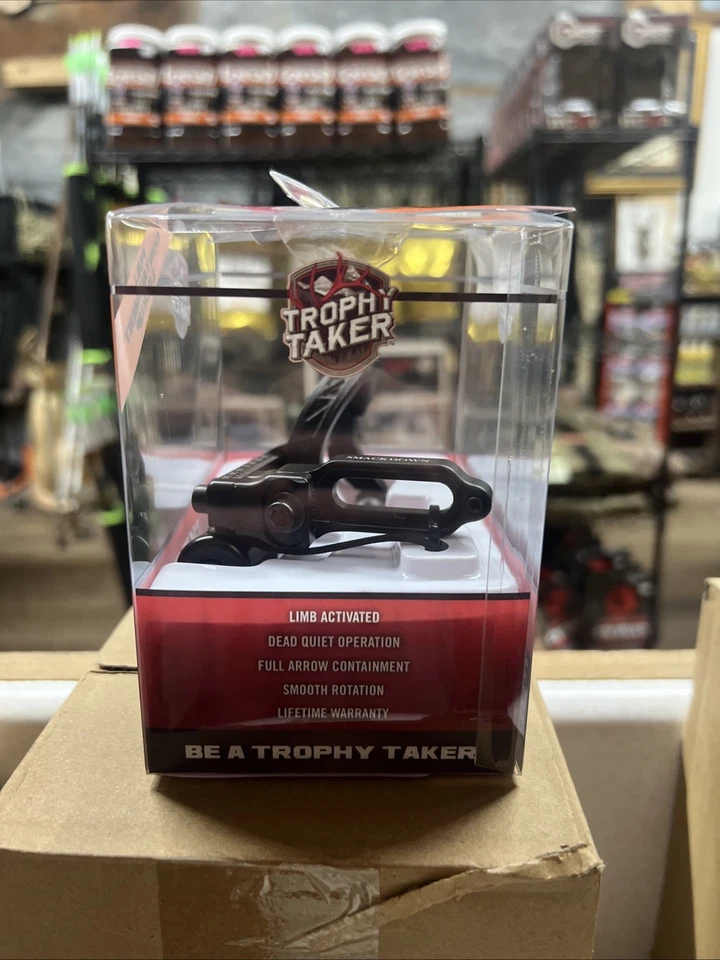 Trophy Taker Smackdown Lockup SD Rest - Right Hand - Black - T3016 ~ New in Box - Image 2 of 4