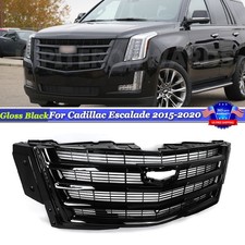 Gloss Black Front Upper Grill Grille For Cadillac Escalade 2015-2020 84661791