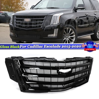 Gloss Black Front Upper Grill Grille For Cadillac Escalade 2015-2020 84661791