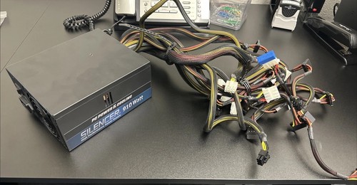 SILENCER 910 WATT PC POWER & COOLING PPCS910 GAMING POWER SUPPLY