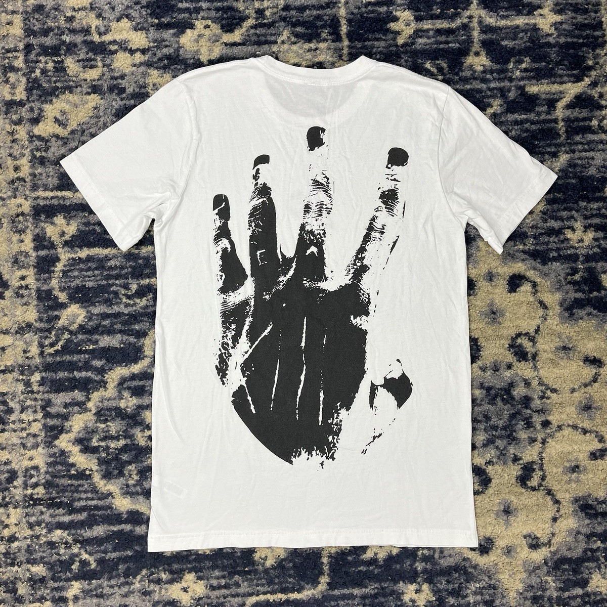 XXXTENTACION 2018 BAD VIBES FOREVER HAND White T Shirt M | eBay