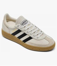 Size 4Y - Adidas Originals Handball Spezial Kids Beige Black Brown Gum Shoes