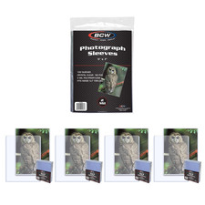 BCW 5x7 Photo Sleeves 100 pcs  5x7 Topload Holders 100 pcs 