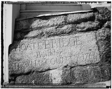 Choate Bridge,South Main Street,Ipswich,Essex County,Massachusetts,MA,HABS,5