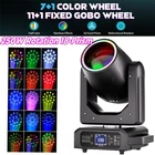 250W LED Rotation 18Prism Moving Head Light Beam Stage DMX Spot DJ Bar Lighting