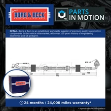 Brake Hose fits SUZUKI VITARA 2.0D Front Left 95 to 98 RF Hydraulic B&B Quality